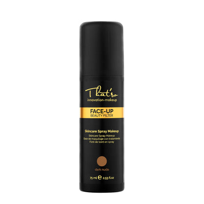 That'so Face Up Skincare Spray Make-up Dark Nude