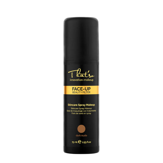That'so Face Up Skincare Spray Make-up Dark Nude