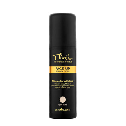 That'so Face Up Skincare Spray Make-up Light Nude