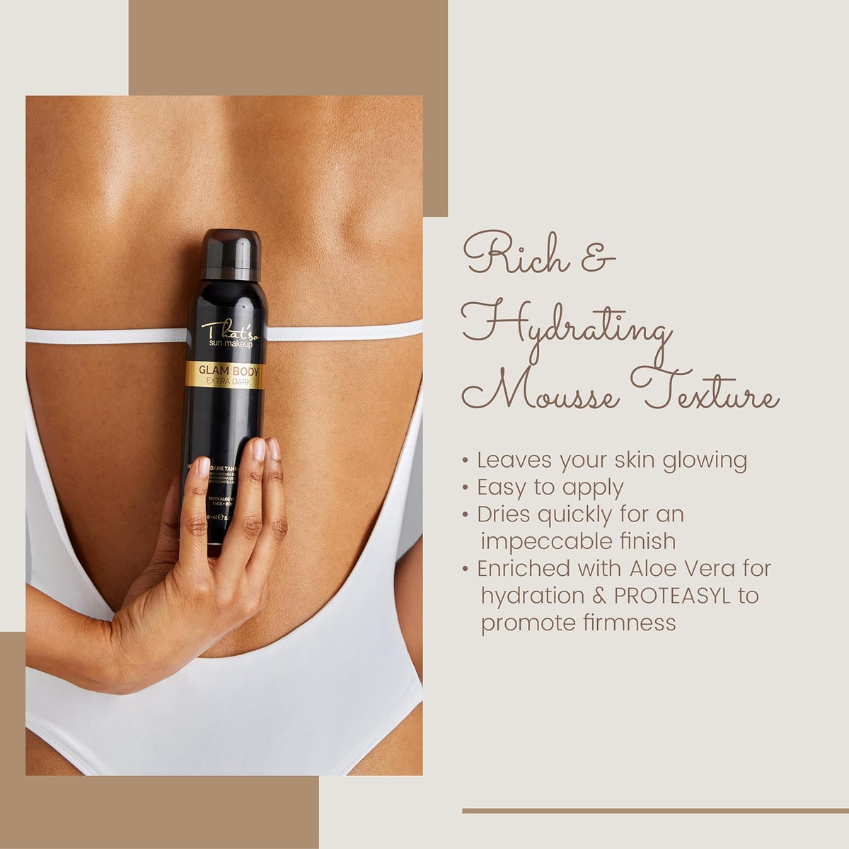 That'so Glam Body Mousse Extra Dark Selbstbräuner