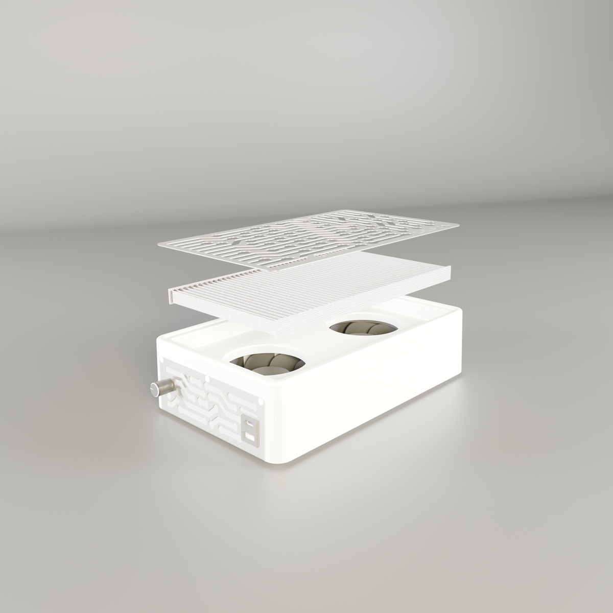 Ulka Nano Nagelstaubsauger + HEPA Filter
