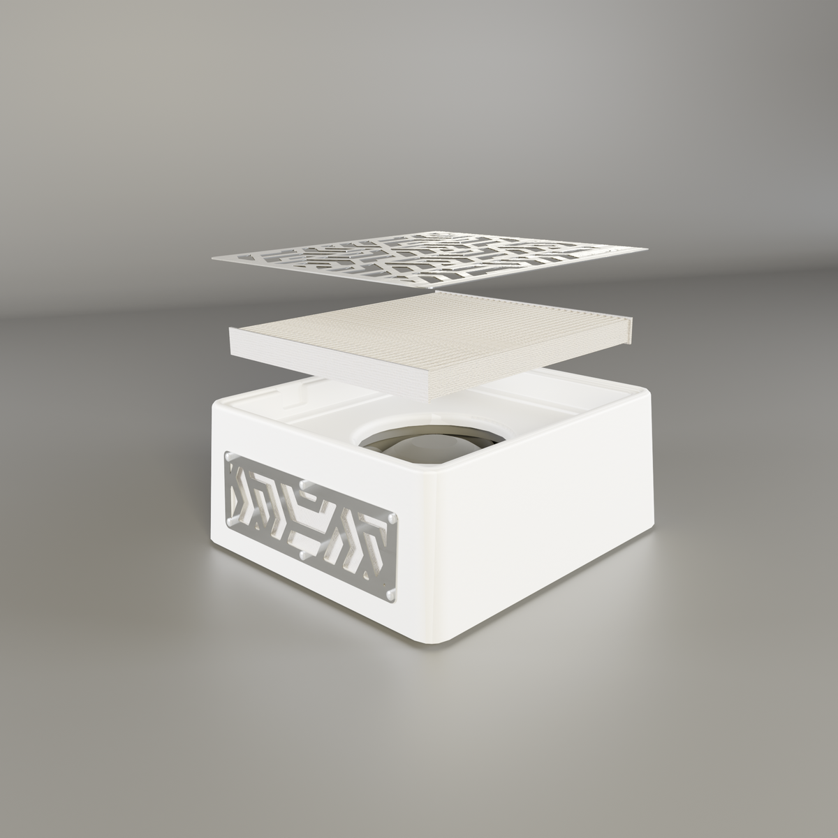Ulka Premium Desktop Nagelstaubabsauger + HEPA Filter
