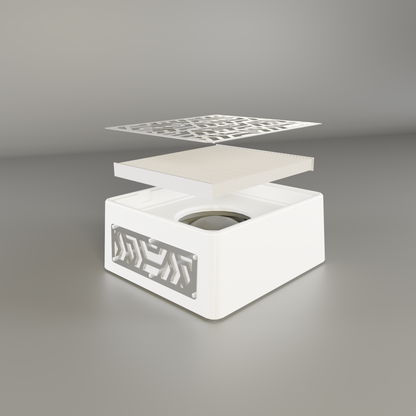 Ulka Premium Desktop Nagelstaubabsauger + HEPA Filter