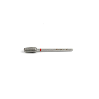 Shape It Up Diamantfräser Bit Großer runder Tropfen XL 5.0mm Rot (Maniküre Pediküre)