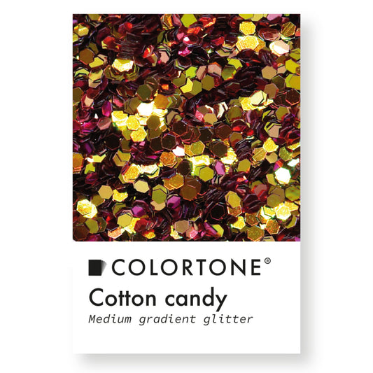 Colortone Medium Gradient Glitzer Cotton Candy