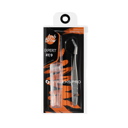 Staleks Pro Wimpernpinzette Expert 41 Typ 9 L-förmig 35 (TE-41/9)
