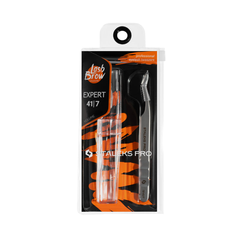 Staleks Pro Wimpernpinzette Expert 41 Typ 7 L-förmig 30 (TE-41/7)
