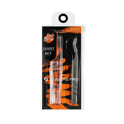 Staleks Pro Wimpernpinzette Expert 41 Typ 7 L-förmig 30 (TE-41/7)