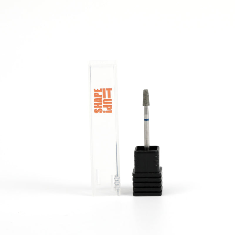 Shape It Up Diamantfrässtift kurzer Kegelstumpf 3,0 mm Blau (Maniküre Pediküre)