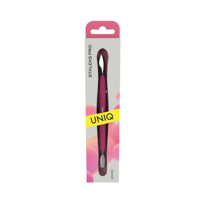 Staleks Pusher Schmal Abgerundet + Messer Uniq Gummi 10 Typ 3 (PQ-10/3)