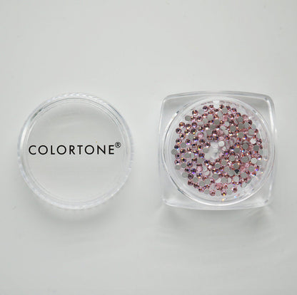 Colortone Pinke Kristall-Strasssteine