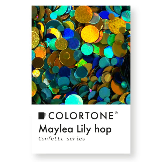 Colortone Konfetti Glitzer Maylea Lilien Hop