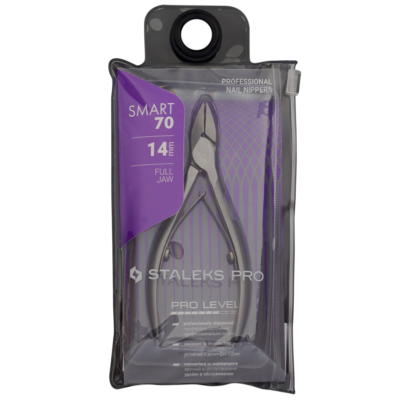 Staleks Professionelle Pediküre-Nagelzange Smart 70 14 mm Vollbacke (NS-70-14)