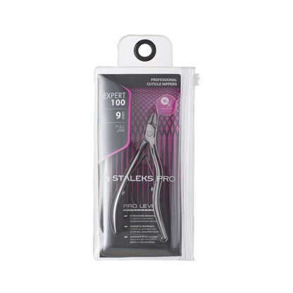 Staleks Professionelle Nagelhautzange Expert 100 9 mm volle Backe (NE-100-9)
