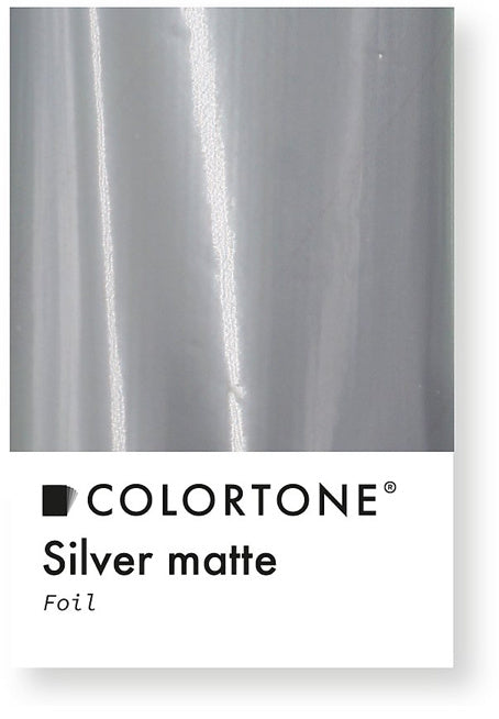 Colortone Silber Mattfolie