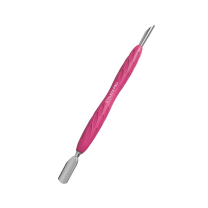 Staleks Pusher Schmal Abgerundet + Schräg Uniq Gummi 10 Typ 2 (PQ-10/2)
