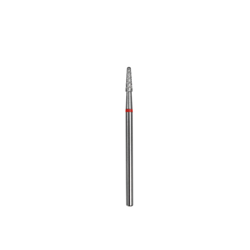 Staleks Hartmetall-Nagelfräser Konus Rot 2,3 mm (FT71R023/8)