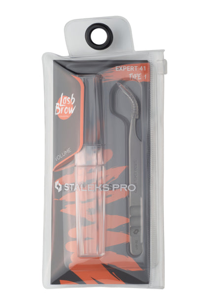 Staleks Pro Wimpernpinzette Expert 41 Typ 1 Gebogen (TE-41/1)