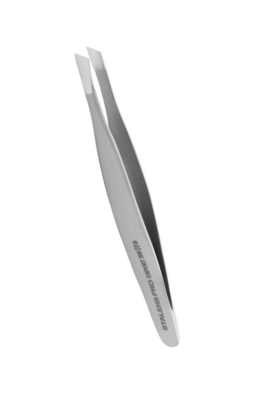 Staleks Pro Augenbrauenpinzette Expert 20 Typ 3 Breite Schräge Kanten (TE-20/3)