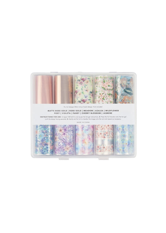 The GelBottle FoilX Floral Folienkollektion