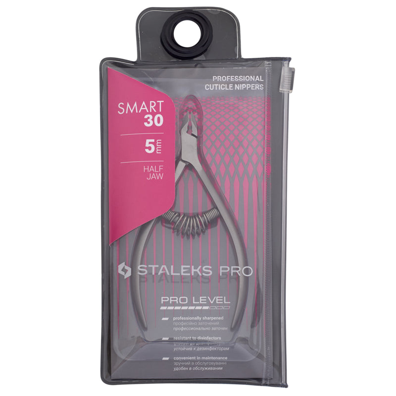 Staleks Professionelle Nagelhautzange Smart 30 5 mm Halbschneide (NS-30-5)