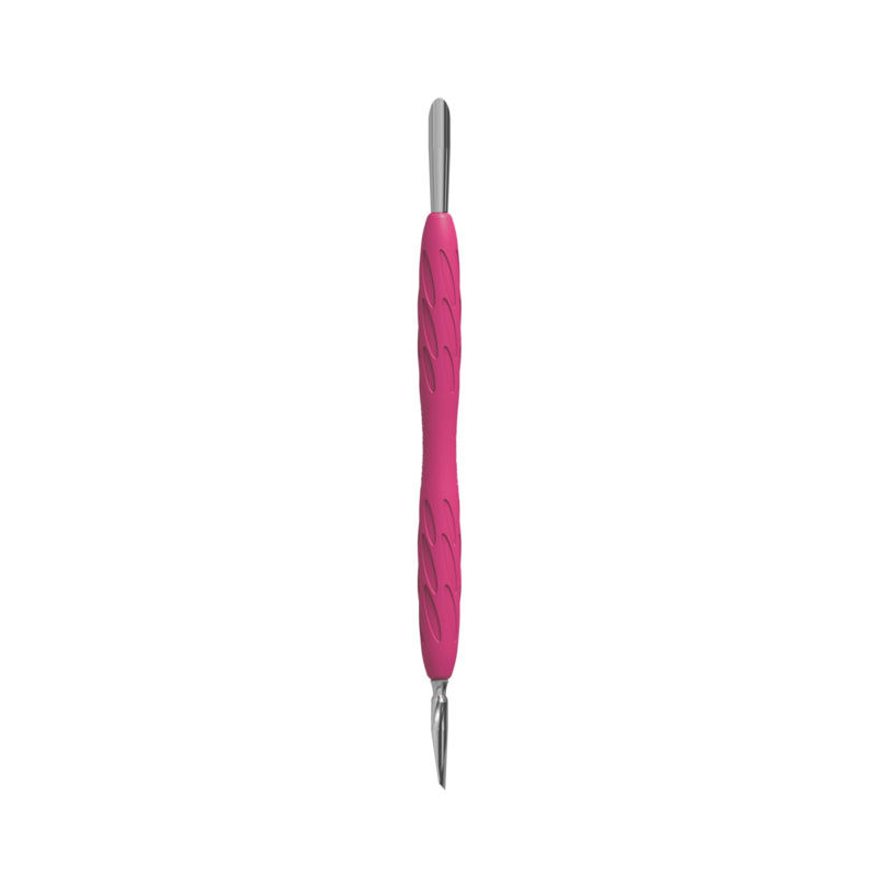 Staleks Pusher Schmal Abgerundet + Schräg Uniq Gummi 10 Typ 2 (PQ-10/2)