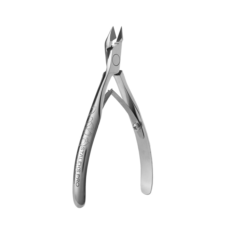 Staleks Pro Exclusive 20 Nagelhautzange 8 mm halbe Klinge Magnolie (NX-20-8M)