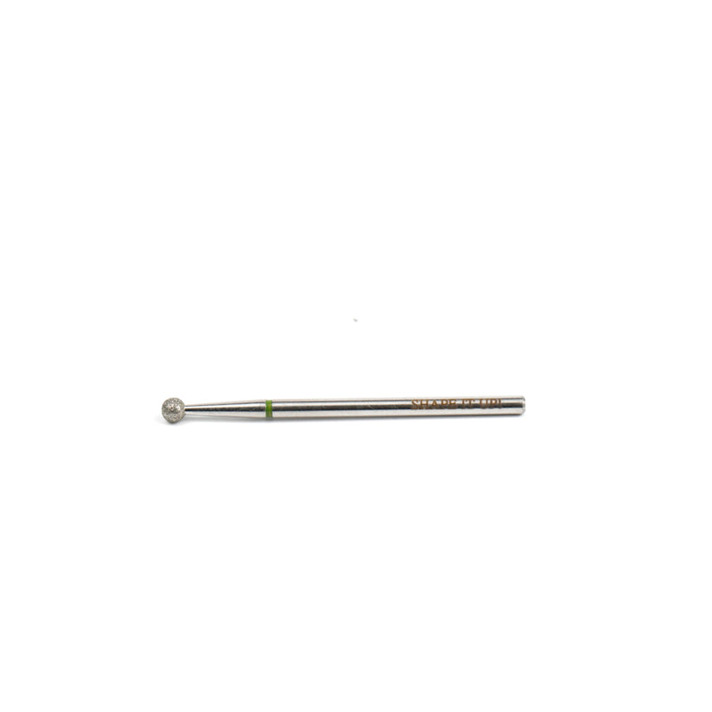 Shape It Up Diamantfräser Kugel 3,0 mm Grün (Maniküre Pediküre)