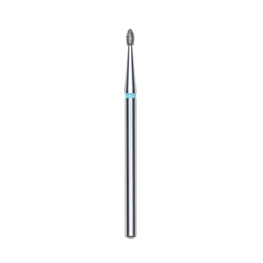 Staleks Diamantfräser abgerundeter Tropfen Blau 1,6 mm (Maniküre Pediküre) (FA50B016/3.4K)