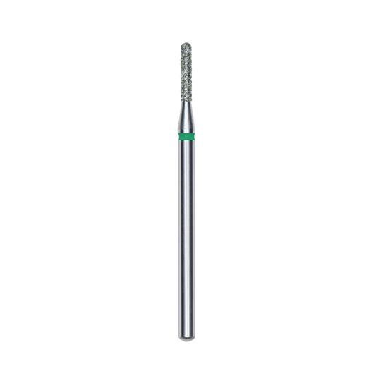 Staleks Diamantfräser abgerundeter Zylinder Grün 1,4mm (Maniküre Pediküre) (FA30G014/8K)