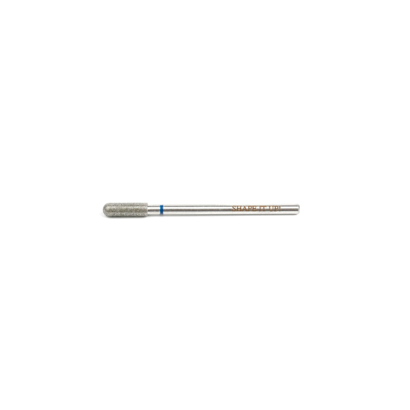 Shape It Up Diamantfräser Zylinder abgerundet 3,0 mm Blau (Maniküre Pediküre)