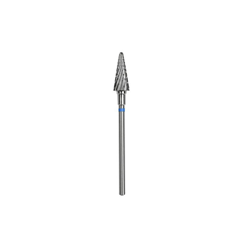 Staleks Hartmetall-Nagelfräser Spitzer Konus Blau 6.0mm (FT71B060/14)