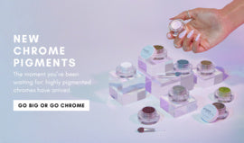 The GelBottle Limetten-Chrom-Pigment