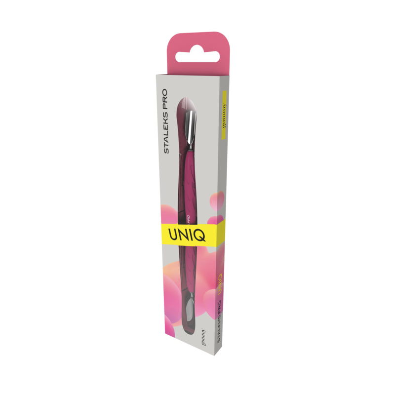 Staleks Pusher Breit + Schmal Abgerundet Uniq Gummi 10 Typ 1 (PQ-10/1)