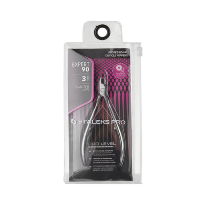 Staleks Professionelle Nagelhautzange Expert 90 3 mm Quarter Jaw (NE-90-3)