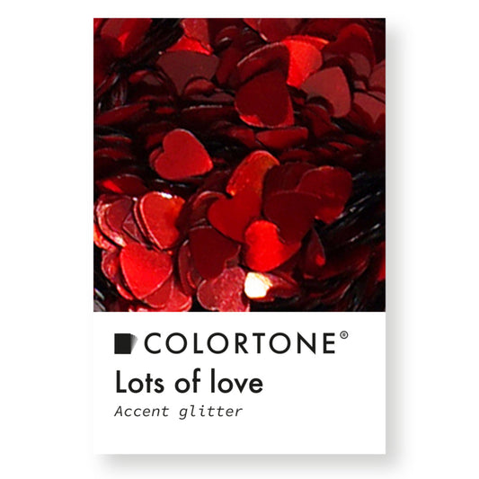 Colortone Lots Of Love Rote Herzen