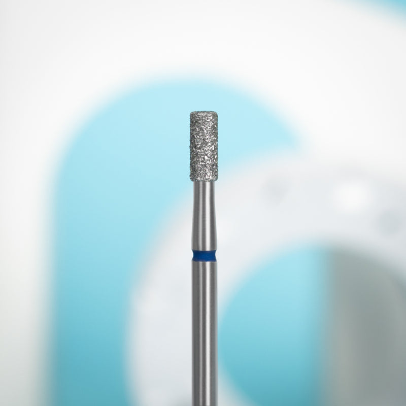 Staleks Diamantfräser Zylinder Blau 2.5mm (Maniküre Pediküre) (FA20B025/6)