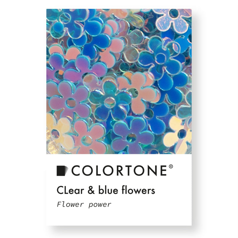 Colortone Klare und Blaue Blüten