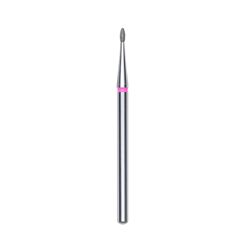 Staleks Diamantfräser abgerundeter Tropfen Rot 1.6mm (Maniküre Pediküre) (FA50R016/3.4K)