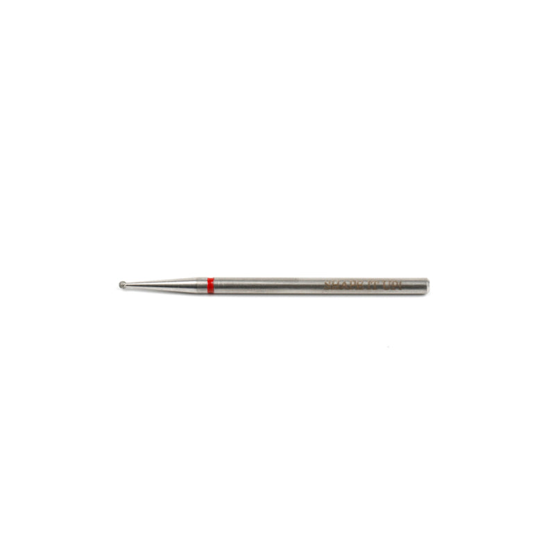 Shape It Up Diamond Fräser Bit Kugel 1.1mm Rot (Maniküre Pediküre)