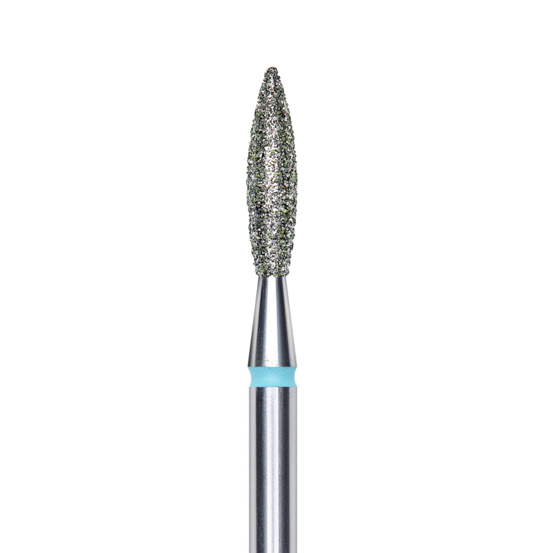 Staleks Diamantfräser Flamme Blau 2,3mm (Maniküre Pediküre) (FA10B023/10K)