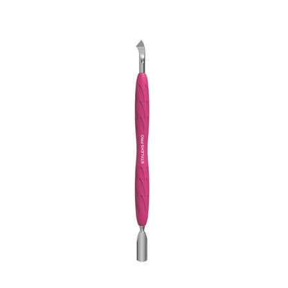 Staleks Pusher Schmal Abgerundet + Gebogenes Messer Uniq Gummi 10 Typ 4.2 (PQ-10/4.2)