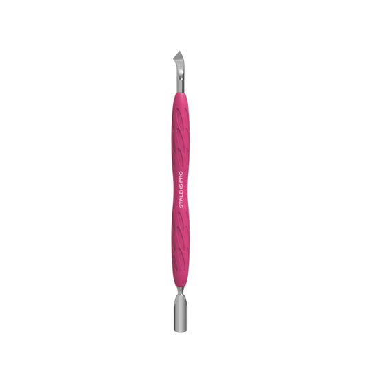 Staleks Pusher Schmal Abgerundet + Gebogenes Messer Uniq Gummi 10 Typ 4.2 (PQ-10/4.2)