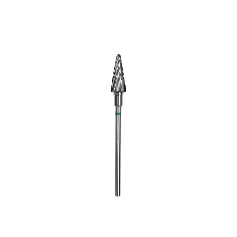 Staleks Hartmetall-Nagelfräser Spitzer Konus Grün 6.0mm (FT71G060/14)