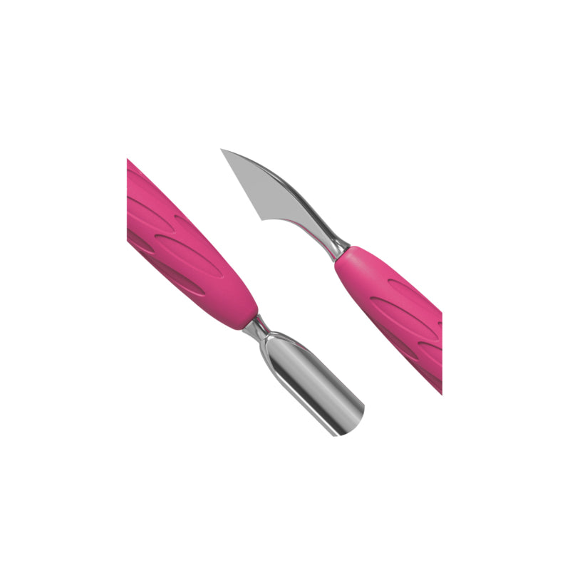 Staleks Pusher Schmal Abgerundet + Messer Uniq Gummi 10 Typ 3 (PQ-10/3)