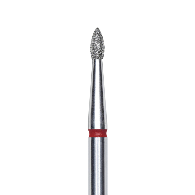Staleks Diamantfräser Flamme XS Rot 1,8 mm (Maniküre Pediküre) (FA60R018/4K)