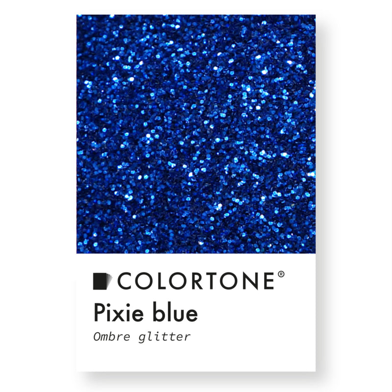 Colortone Ombre Glitzer Pixie Blue