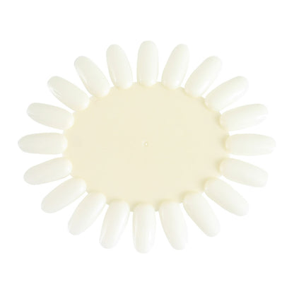 Shape It Up Gel Nagellack Farbrad Milky White 20 Tips