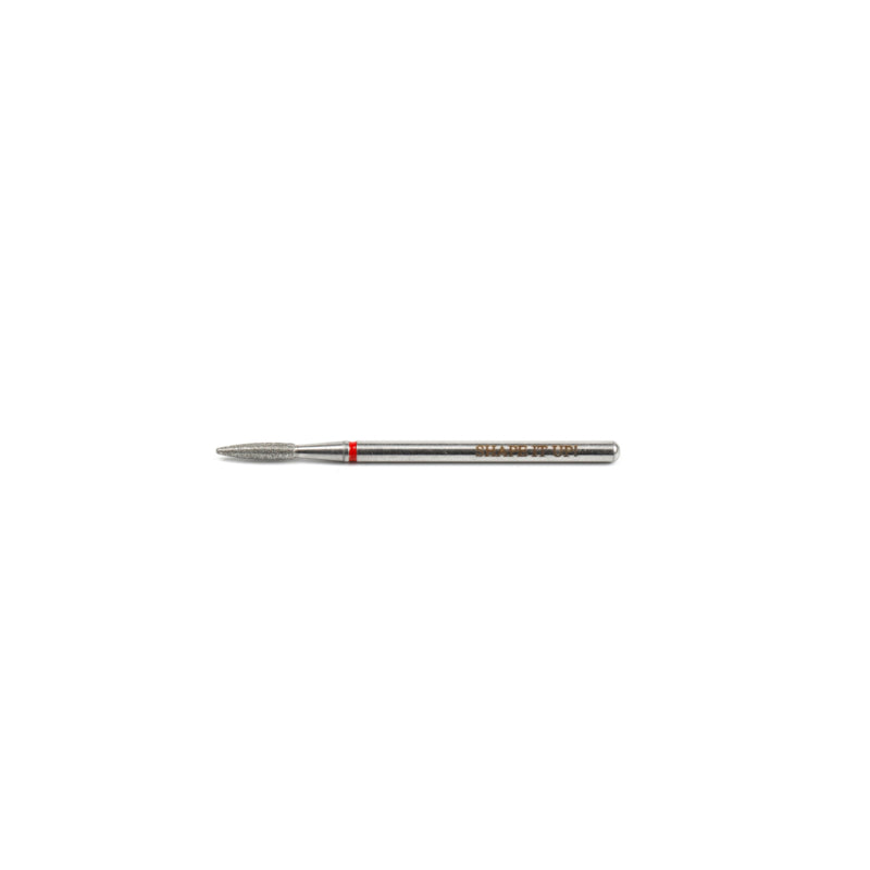 Shape It Up Diamantfräser Lange Stumpfe Kugel 2,0mm Rot (Maniküre Pediküre)