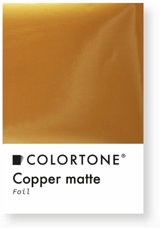 Colortone Kupfer Mattfolie